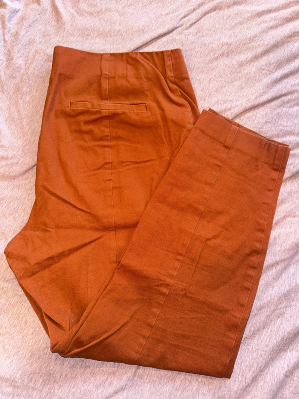Pumpkin Orange Dress Pants
